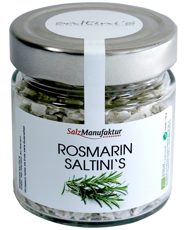 Saltini’s Bio-Rosmarin 130g Nachfüllglas
