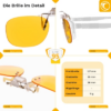 PRiSMA® CLiP-ON LiTE95 Blaulichtfilter-Brillenaufsatz - CP704 – Bild 2